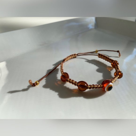 Swarovski Beaded Crochet Handmade Bracelet - Picture 2 of 5